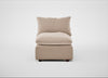 Astrid Single Unit Smart Velvet Pebble / Walnut Stained Beech