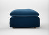 Astrid Ottoman Smart Velvet Petrol / Natural Beech