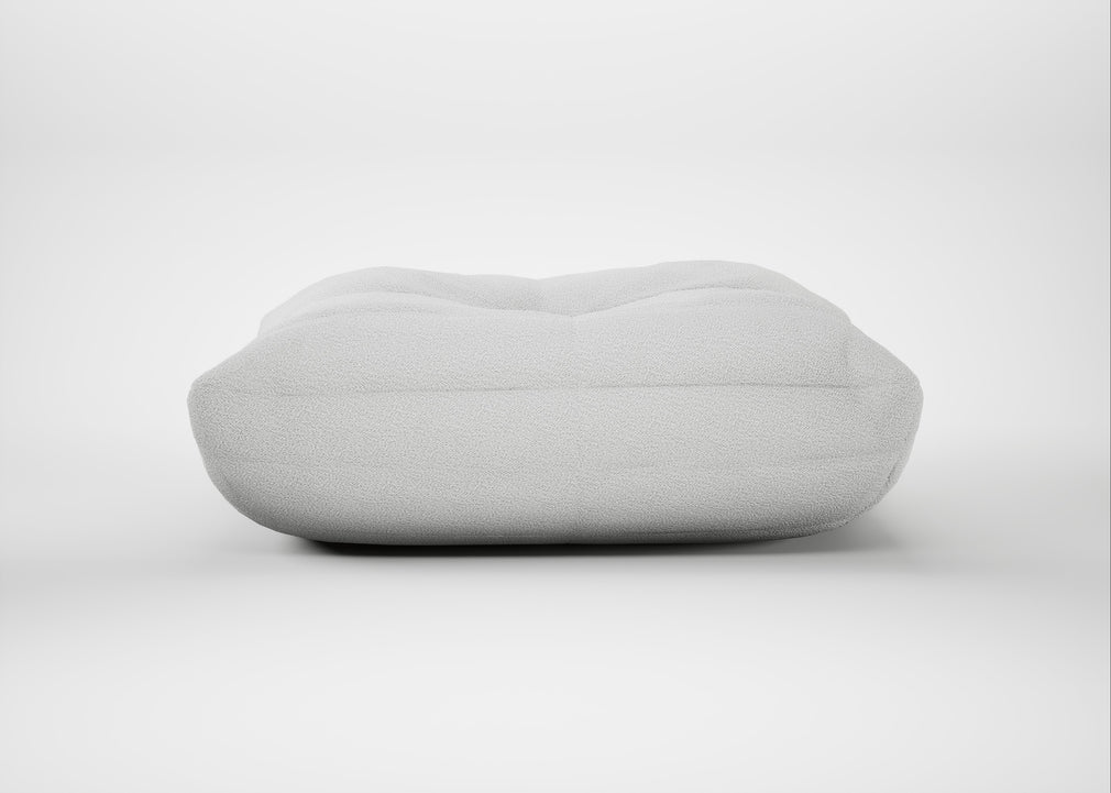 Togo Footstool Capa Ecru