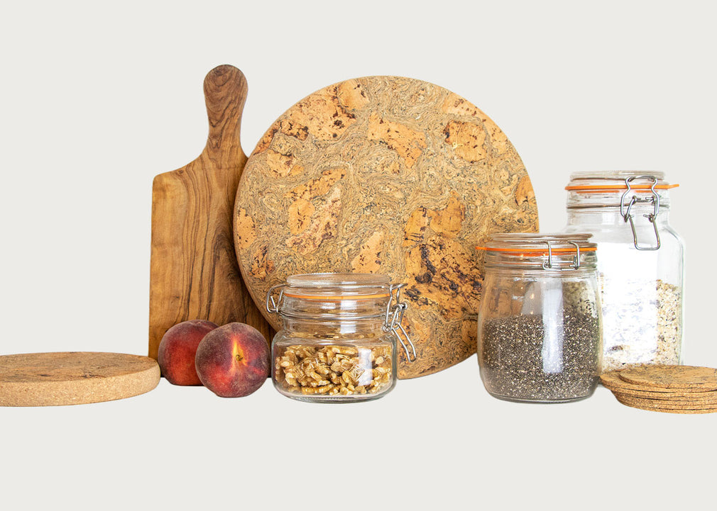 Natural Cork Round Trivet Large