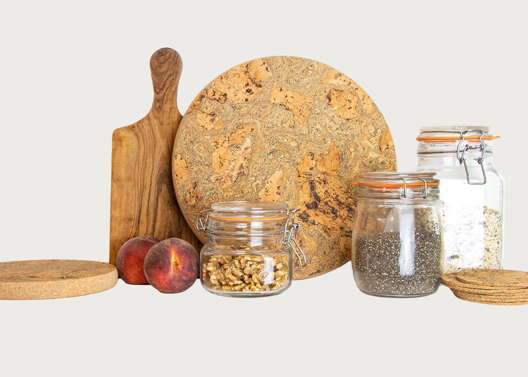 Natural Cork Round Trivet Large