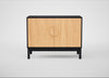 Tinta Small Sideboard Natural Oak / Black Stain