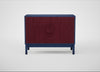 Tinta Small Sideboard Red Stain / Blue Stain