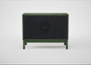 Tinta Small Sideboard Black Stain / Green Stain