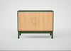 Tinta Small Sideboard Natural Oak / Green Stain