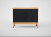Tinta Small Sideboard Black Stain / Natural Oak