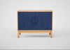 Tinta Small Sideboard Blue Stain / Natural Oak