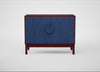 Tinta Small Sideboard Blue Stain / Red Stain