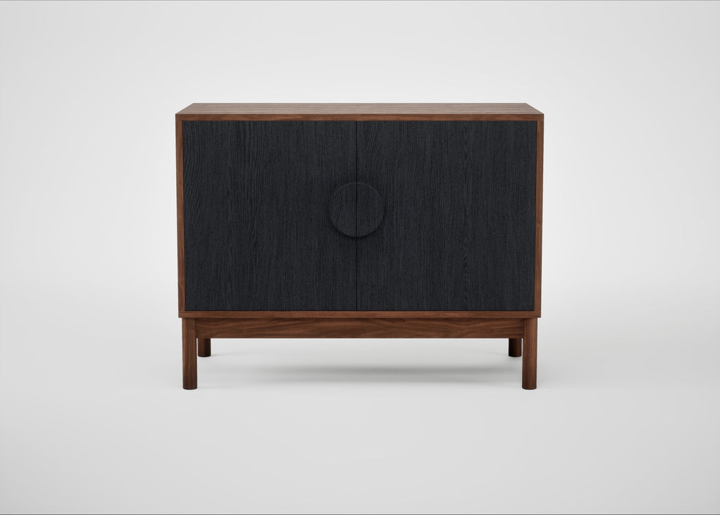 Tinta Small Sideboard Black Stain / Walnut
