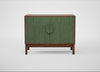 Tinta Small Sideboard Green Stain / Walnut