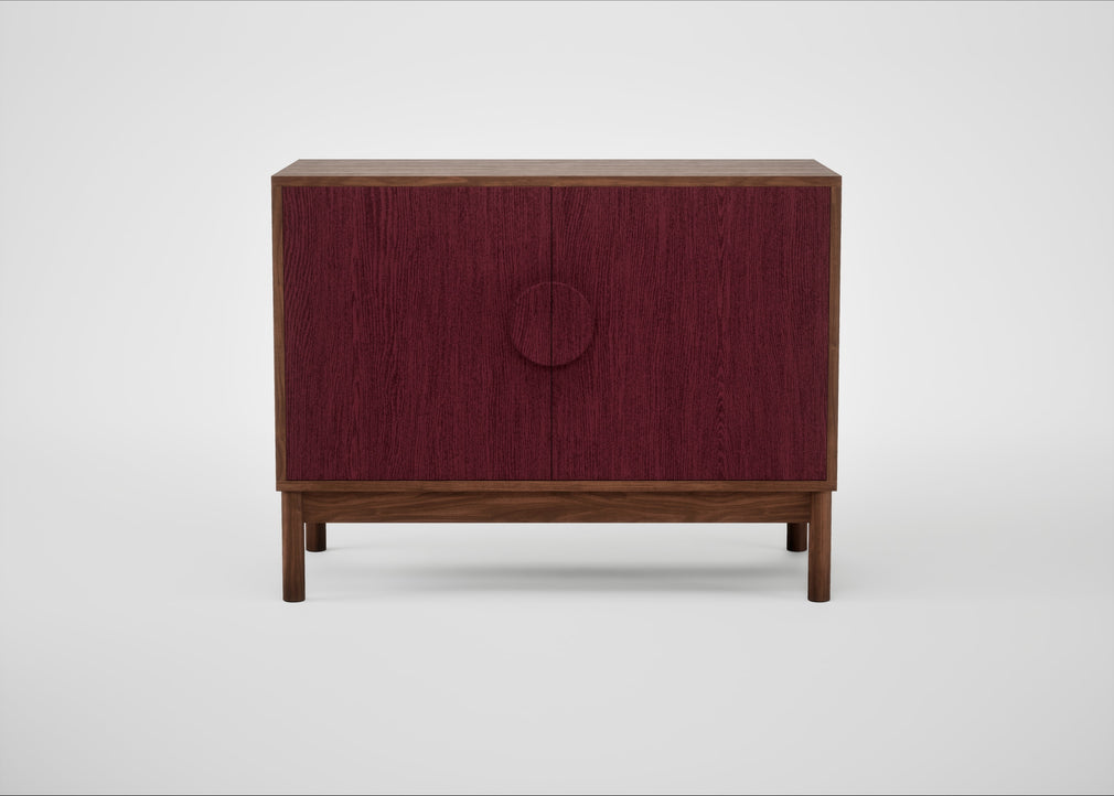 Tinta Small Sideboard Red Stain / Walnut