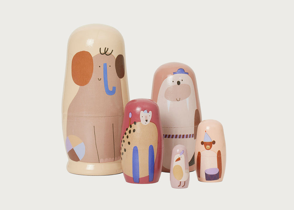 Critter Nesting Dolls