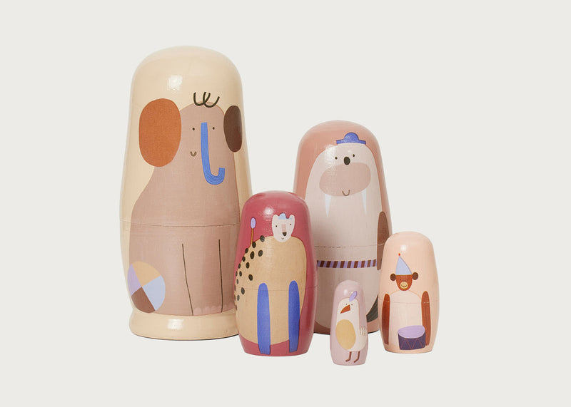 Critter Nesting Dolls