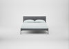Matera Bed Double / Siena Cotton Shale Grey / Black