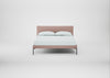 Matera Bed Double / Siena Cotton Dusky Pink / Black
