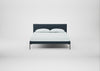 Matera Bed King / Siena Cotton Deep Sea / Black