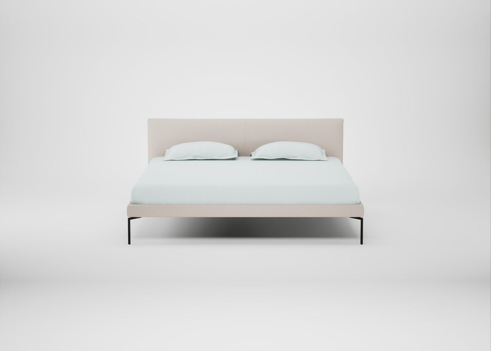 Matera Bed Super King / Siena Cotton Natural / Black