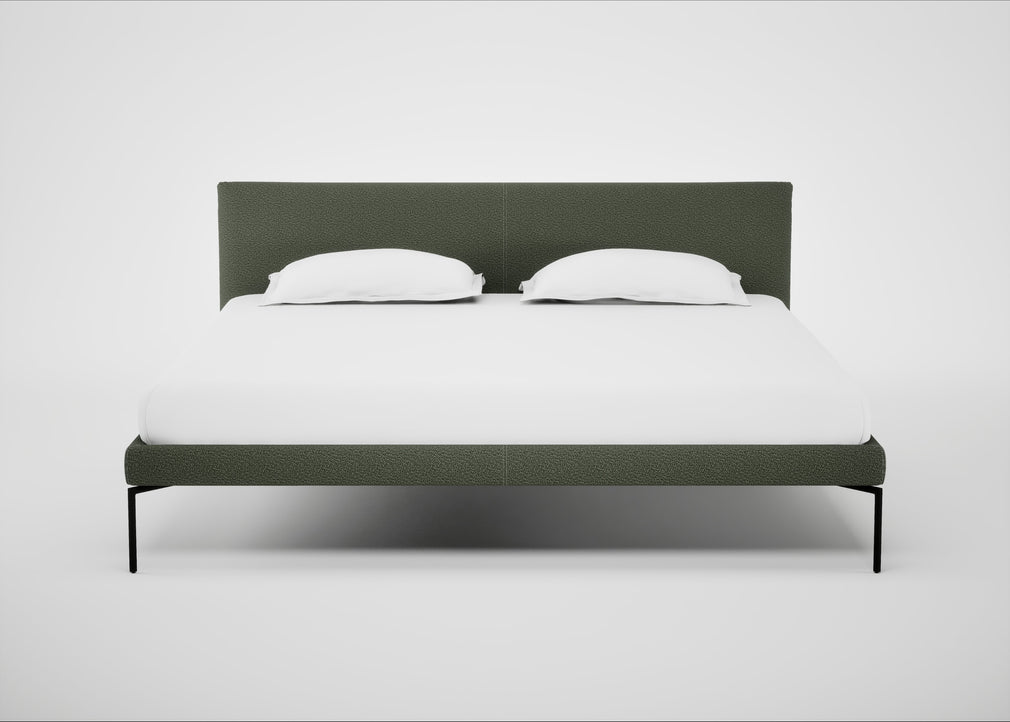 Matera Bed Super King / Loop Boucle Forest / Black