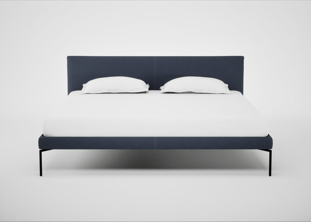 Matera Bed Super King / Loop Boucle Navy / Black