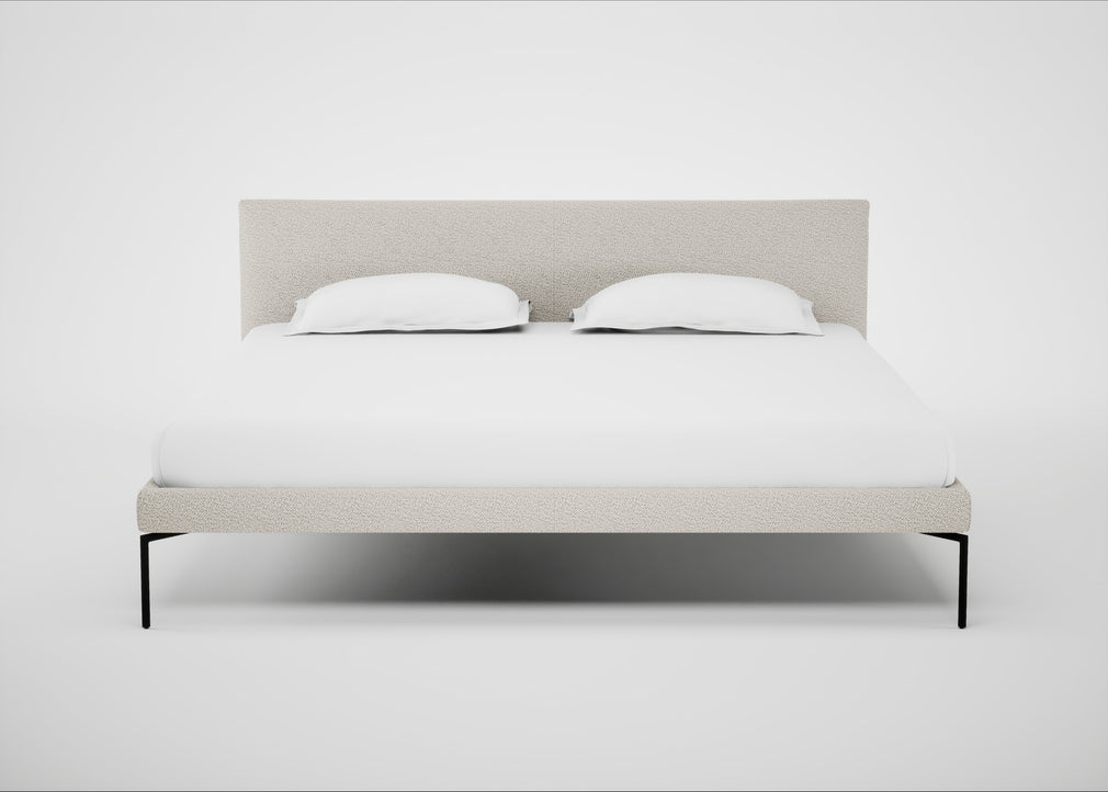 Matera Bed Super King / Loop Boucle Polar / Black