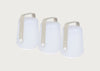 Balad LED Set of 3 Small Outdoor Table Lamps