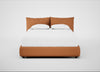 Pillow Storage Bed Double / No Storage / Luxury Leather Canella