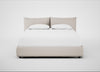Pillow Storage Bed King / No Storage / Siena Cotton Natural