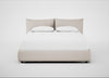 Pillow Storage Bed Super King / No Storage / Siena Cotton Natural