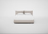 Pillow Storage Bed Super King / No Storage / Tundra Texture Stone