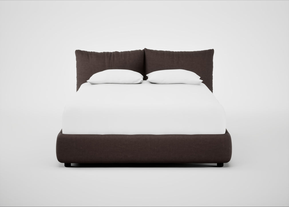 Pillow Storage Bed Double / Underbed Storage / Luxury Leather Coco