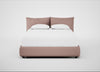 Pillow Storage Bed Double / Underbed Storage / Siena Cotton Dusky Pink