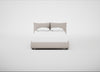 Pillow Storage Bed Double / Underbed Storage / Tundra Texture Stone
