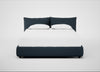 Pillow Storage Bed King / Underbed Storage / Siena Cotton Deep Sea