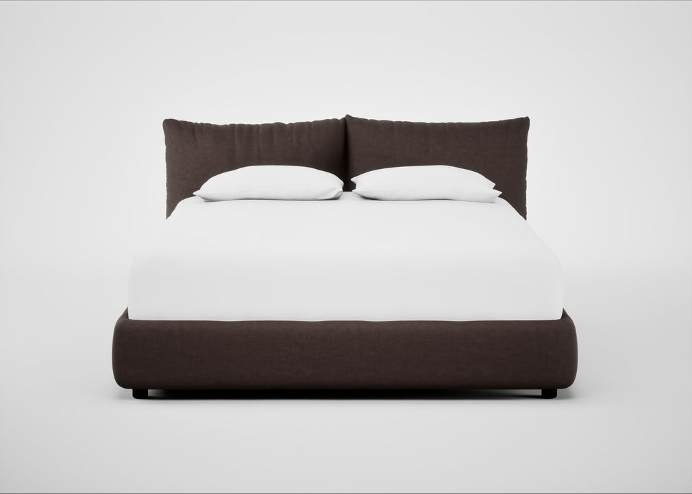 Pillow Storage Bed Super King / Underbed Storage / Luxury Leather Coco