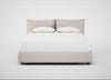 Pillow Storage Bed Super King / Underbed Storage / Siena Cotton Natural