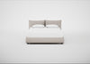 Pillow Storage Bed Super King / Underbed Storage / Tundra Texture Stone