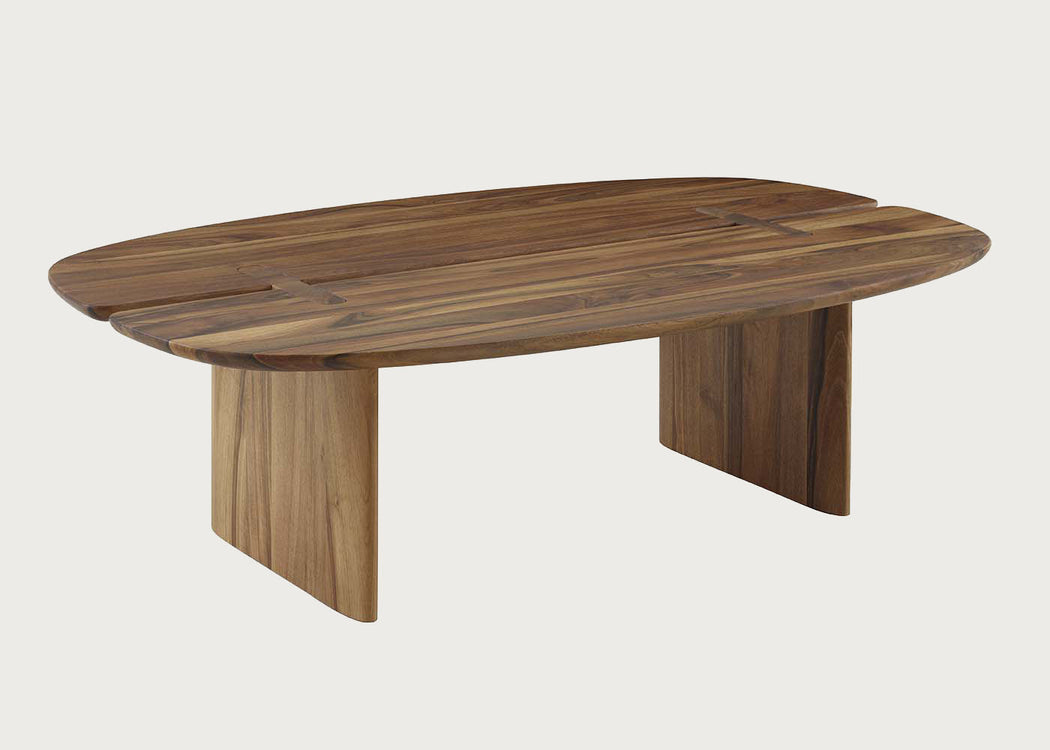 Intervalle Low Table Solid European Walnut
