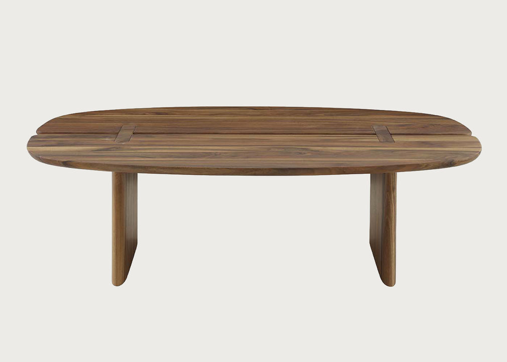 Intervalle Low Table Solid European Walnut