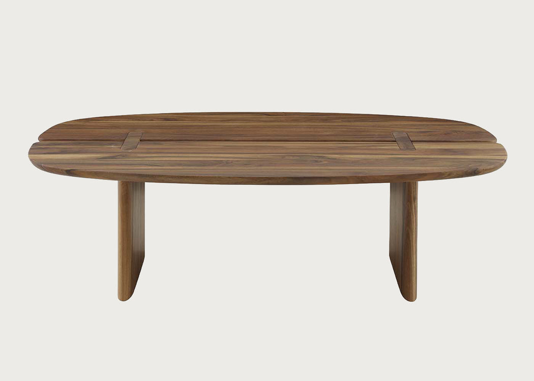 Intervalle Low Table Solid European Walnut