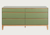 Lars 6 Drawer Chest Wide