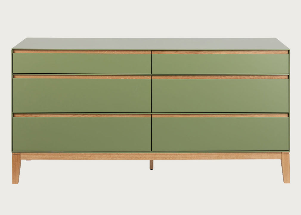 Lars 6 Drawer Chest Wide