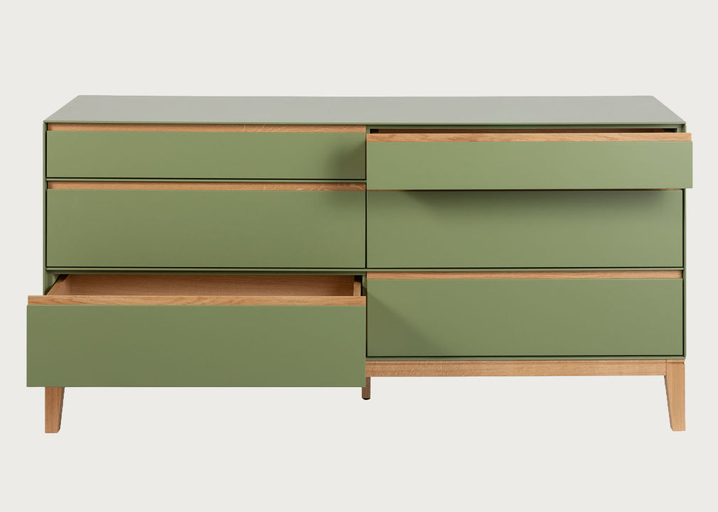 Lars 6 Drawer Chest Wide