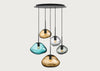 Crystal Stone Quartz Chandelier Light