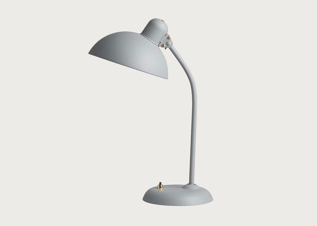 Kaiser Idell Table Lamp Easy Grey/Brass