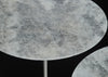 Saarinen Side Table in Limited Edition Iceberg Quartzite