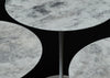 Saarinen Side Table in Limited Edition Iceberg Quartzite