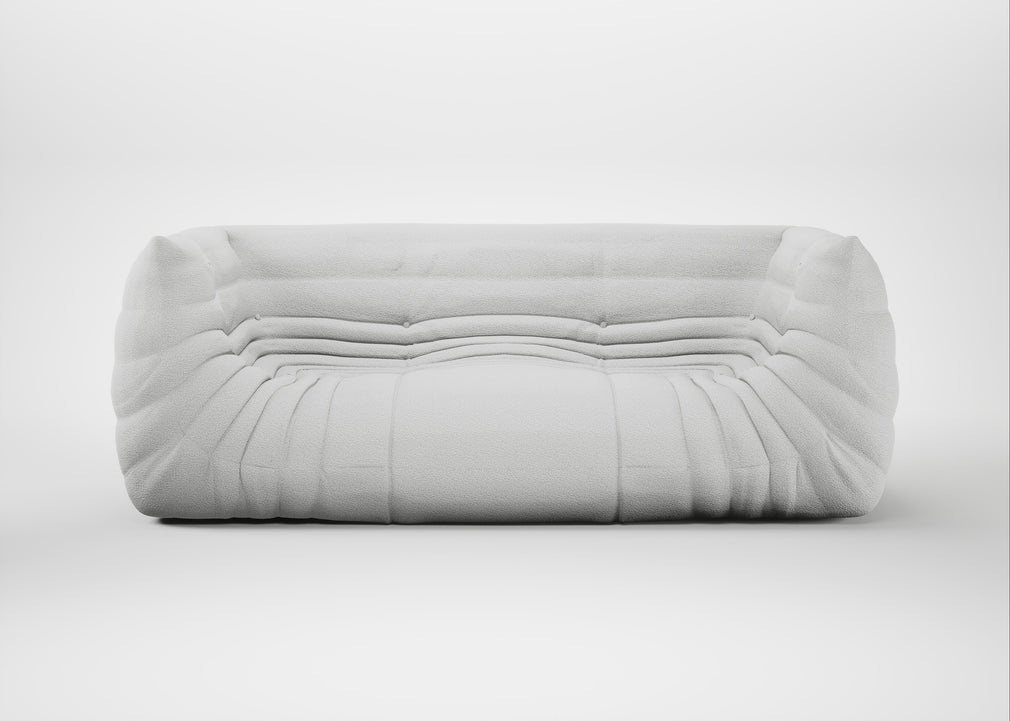 Togo Medium Settee Capa Ecru