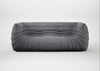 Togo Medium Settee Capa Gris