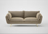 Allora 3 Seater Sofa Boucle Velvet Rocky / Brass