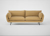 Allora 4 Seater Sofa Boucle Tweed Citrine / Black